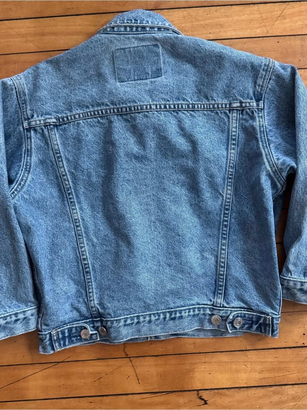 Kids Gap Denim Jacket, Vintage, Youth, Size M blue jean